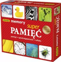 Ilustracja produktu Adamigo Gra Memory Super Pamięć 7363 